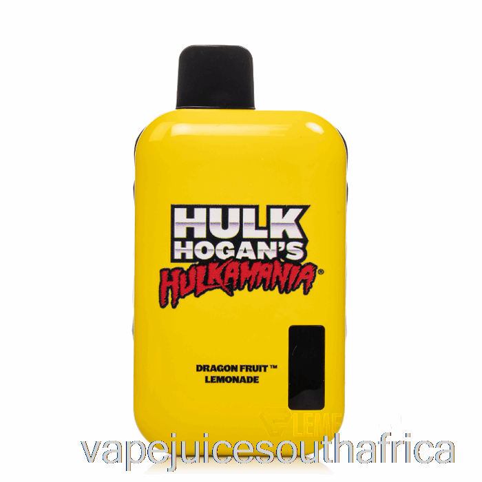 Vape Pods Hulk Hogan Hulkamania 8000 Disposable Dragon Fruit Lemonade